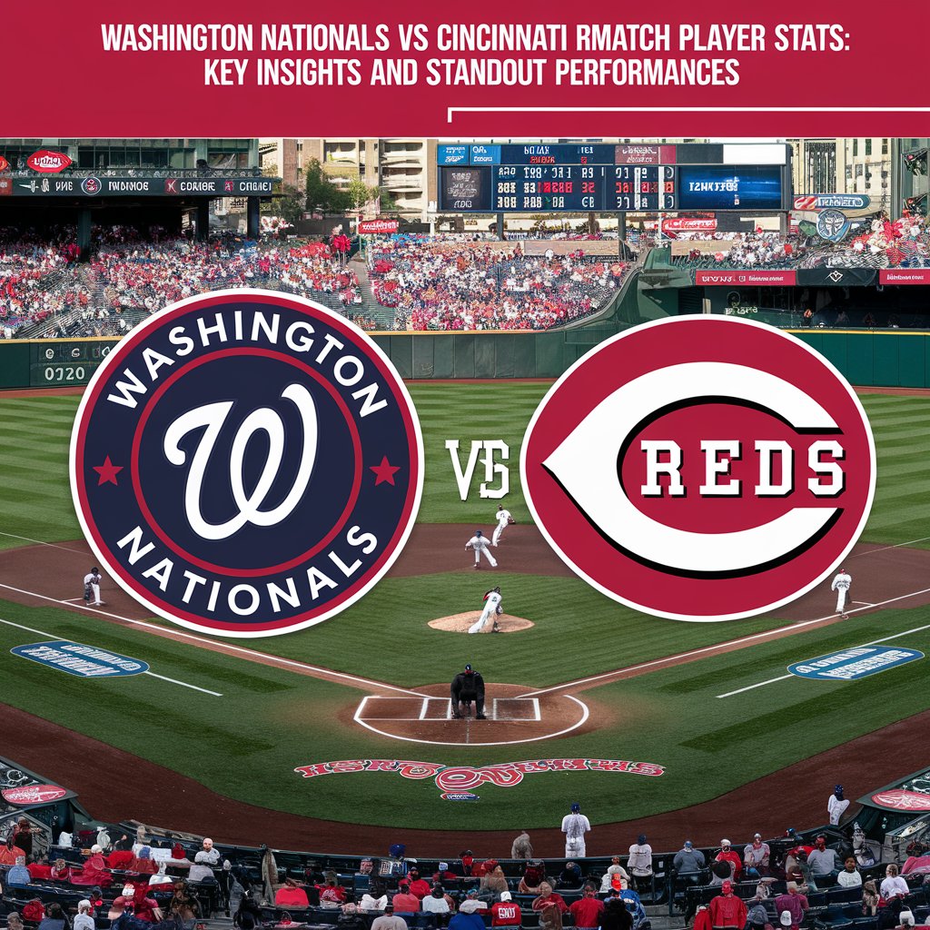 washington nationals vs cincinnati reds match player stats​
