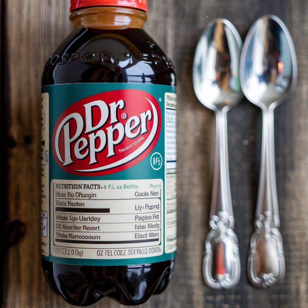 dr pepper nutrition facts 8 fl oz bottle​
