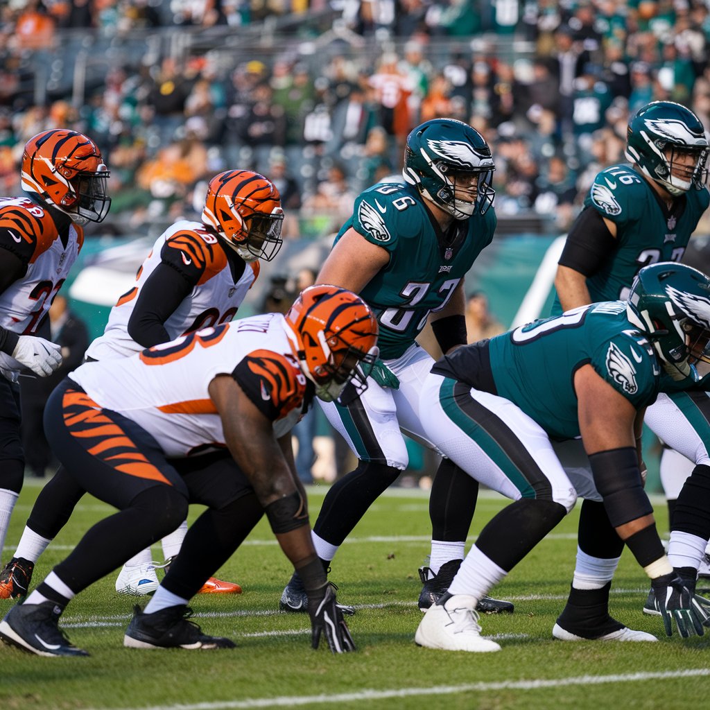 Philadelphia Eagles vs Bengals match player stats