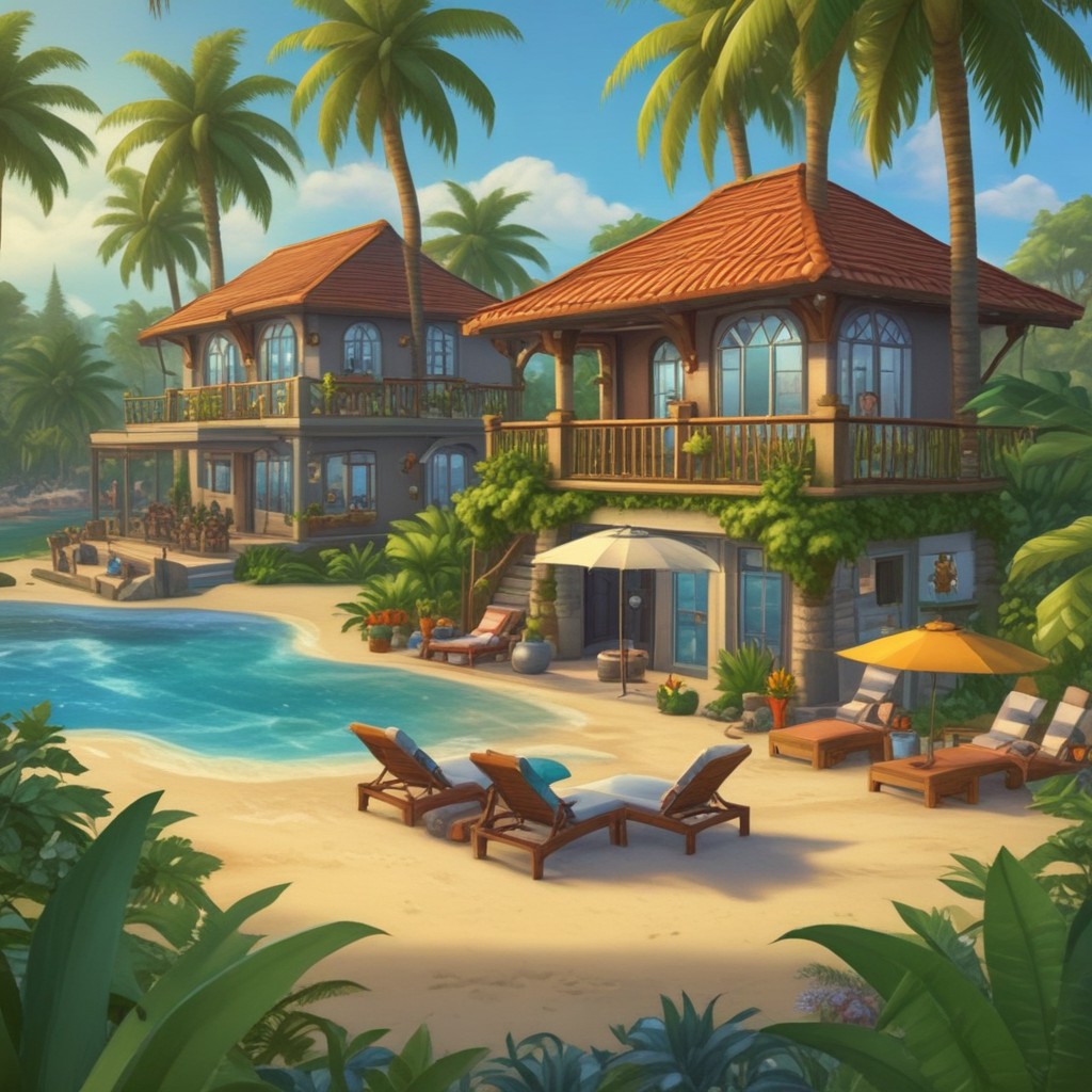 Sims 4 Island Living